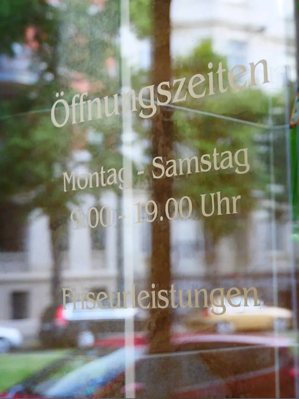 Three Brothers Barbershop Leipzig – Schaufenster